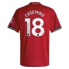 Jalkapallo Fanipaita Manchester United Casemiro 18 Kotipelipaita 2025-26 Jalkapallo Fanipaita Manchester United Casemiro 18 Kotipelipaita 2025-26